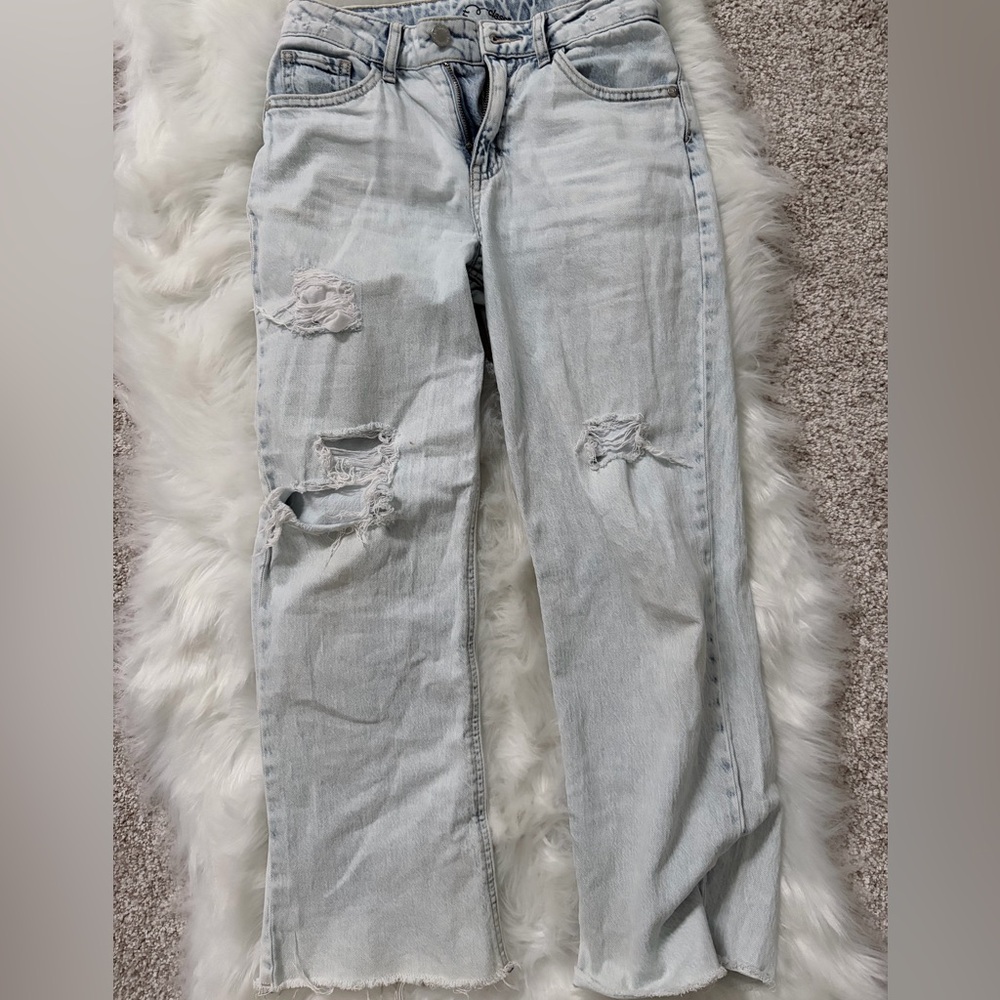 art class Light Blue Distressed Boyfriend Jeans